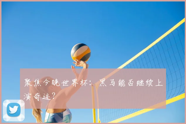 聚焦今晚世界杯：黑马能否继续上演奇迹？